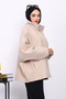 Mink Pocketed Oversized Cashmere Coat - 3