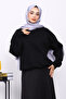 Black Crew Neck Shadon Three-Thread Sweat - 3
