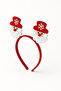 Girl's Christmas Santa Claus Red Crown - 2