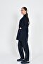 Hijab Navy Blue Stretch Fabric Cotton Doctor Nurse Uniform Scrubs Suit - 4