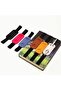 Heart-Shaped Elastic Band Faux Leather Pen Holder Notebook Agenda Accessory Office Material - 3