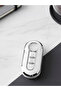 Fiat Doblo Fiorino 500 Punto Bravo Ducato Boxer Jumper Compatible 3 Button Nano Key Case White