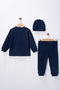 Bereli 3 Piece Organic Cotton Flexible Baby Set - 3
