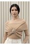 Women's New Product 2 Types Wearable Cross Detailed Accessory Blouse - 2