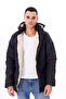 Men's Black Shearling Detachable Hood Water and Windproof Hooded Winter Coat & Jacket & Parka - 6