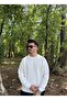 Men's Oversized Crew Neck Wide Cut Sweatshirt - 2