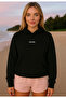 Motorsport Back Printed Racing Themed Women's Hooded Sweatshirt Unisex Black Basic Sweatshirt Hoodie - 2