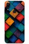 Xiaomi Redmi Note 7 Case Hd Pattern Printed Back Cover - Square Pattern