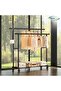 Heavy-Duty Metal Clothing Rack with Wheels – 78x42x150 cm | Up to 50 kg - 5