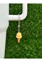 Ice Cream Cone Thermos Ornament/Chocolate Ice Cream Thermos Charm in a Cone/Chocolate Bag Charm with Cone - 3