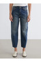 Lcw Jeans Indigo Barrel Fit Women's Jean Pants