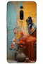 Xiaomi Mi 9t Case Hd Pattern Printed Back Cover - Lonely Woman