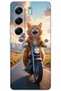 Tecno Camon 40 4g Case Hd Pattern Printed Back Cover - Crazy Cat