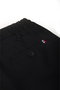 Men's Black Flexible Fabric Slim Fit Casual Sports Trousers with Elastic Waist 2601070 - 7