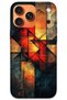 iPhone 17 Pro Max Case Hd Pattern Printed Back Cover - Warm Colors