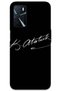 Oppo A16 Case Hd Pattern Printed Back Cover - Ataturk Signature
