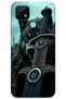 Realme C21 Compatible Case Hd Pattern Printed Back Cover - Moon Star Sword