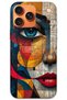 iPhone 17 Pro Max Case Hd Pattern Printed Back Cover - Art Face