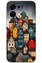 Oppo A6 Pro 4g Case Hd Pattern Printed Back Cover - Colorful Houses