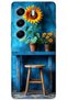 Tecno Camon 40 Pro Case Hd Pattern Printed Back Cover - Art Stool Flower
