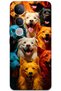 Vivo V50 Lite 4g Case Hd Pattern Printed Back Cover - Colorful Dogs