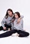 Tedy Printed Mother Child Sweatshirt (the Product Is Priced as One) - 4