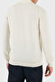 100% Wool Regular Fit Half Zip Polo Neck Sweater Men's Polo Neck Sweater 55125 14290 0 - 2