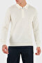 100% Wool Regular Fit Half Zip Polo Neck Sweater Men's Polo Neck Sweater 55125 14290 0