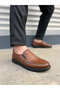 Jy0410 Classique Laceless Skin Men's Daily Classic Shoes Cst - Brown