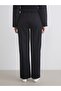 Lcw Vision Women's Wide Leg Sweatpants with Elastic Waist - 4
