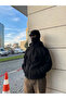 Samurai Ninja Double Hooded Zip Full Zip Hoodie Sweatshirt with Kangaroo Pocket - - 2