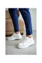 Hidden Heel 7 cm Height Increasing White Men's Sports Shoes Gtbyaz100 - 2