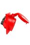 Angled panel socket 16A 5P 400V TWIST 415-6