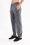 Zippered Side Pockets, Calf-Length Zippered Additional Pockets, Flexible Waist, Straight Leg, Comfortable Fit, Sports Sweatpants - 3