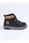 K-6248 Genuine Leather Boots P.-Black - 26