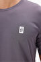 Crew Neck Stretchy Jersey Textured Comfortable Fit Anti-Sweat Soft Feel Short Sleeve T-Shirt - 7