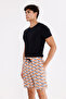 Palermo Digital Printing Quick Dry Comfortable Fit Adjustable Waist Pocket Swim Shorts - 6