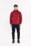 Two Piece Sports Tracksuit Set with Side Panel Detail Zippered Hooded Top and Bottom with Pockets - 3