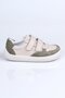 K.5000 Barefoot Genuine Leather Sports Shoes İ.B.P.-Beige-Green - 24 - 2