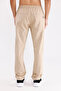 Zippered Pocket Flexible Waist Comfortable Fit Straight Leg Transitional Sports Sweatpants - 3