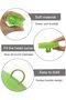 Round Plastic Hair Washing Combs Hair Massager (Pack of 3) - 4