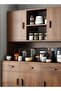 Modern Wooden Kitchen Cabinet with Door - 4