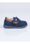 Genuine Leather Boys' Anchor Shoes 109-19 - Denim
