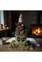 Natural Oak Tree Christmas Night Light with Fairy Led Lights - Christmas Winter Lodge New Year New Year's Eve - 5
