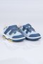 040 Genuine Leather Sports Shoes B.-Blue - 23 - 3