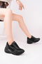 Dnr-518 Thick Sole Stone Laced Sports Shoes - 4