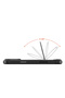 iPhone 17 Pro Case Compatible with M-Safeli Ring Stand Airbag Design Obsidian Series Cover Black - 7