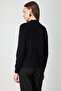 Tulle Detailed Collar Stone Trim Knit Sweater 60343-26K - 4