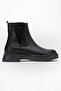 Women's Stone Stone Boots Black Skin - 2