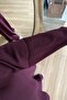 Liora Premium Rayon Hijab Set - Burgundy - 6